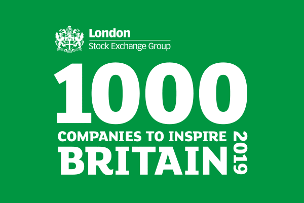 Cinos named in London Stock Exchange Group’s ‘1000 Companies to Inspire Britain’ 2019 report