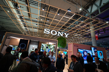 Sony Stand at ISE 2025