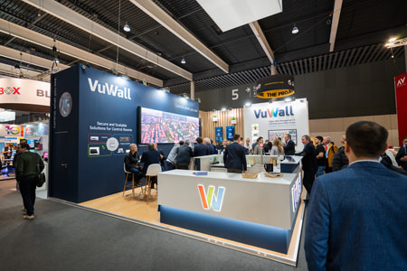 VuWall Stand at ISE 2025